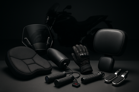Motorcycle Comfort Accessories: Gear Up for Long Rides