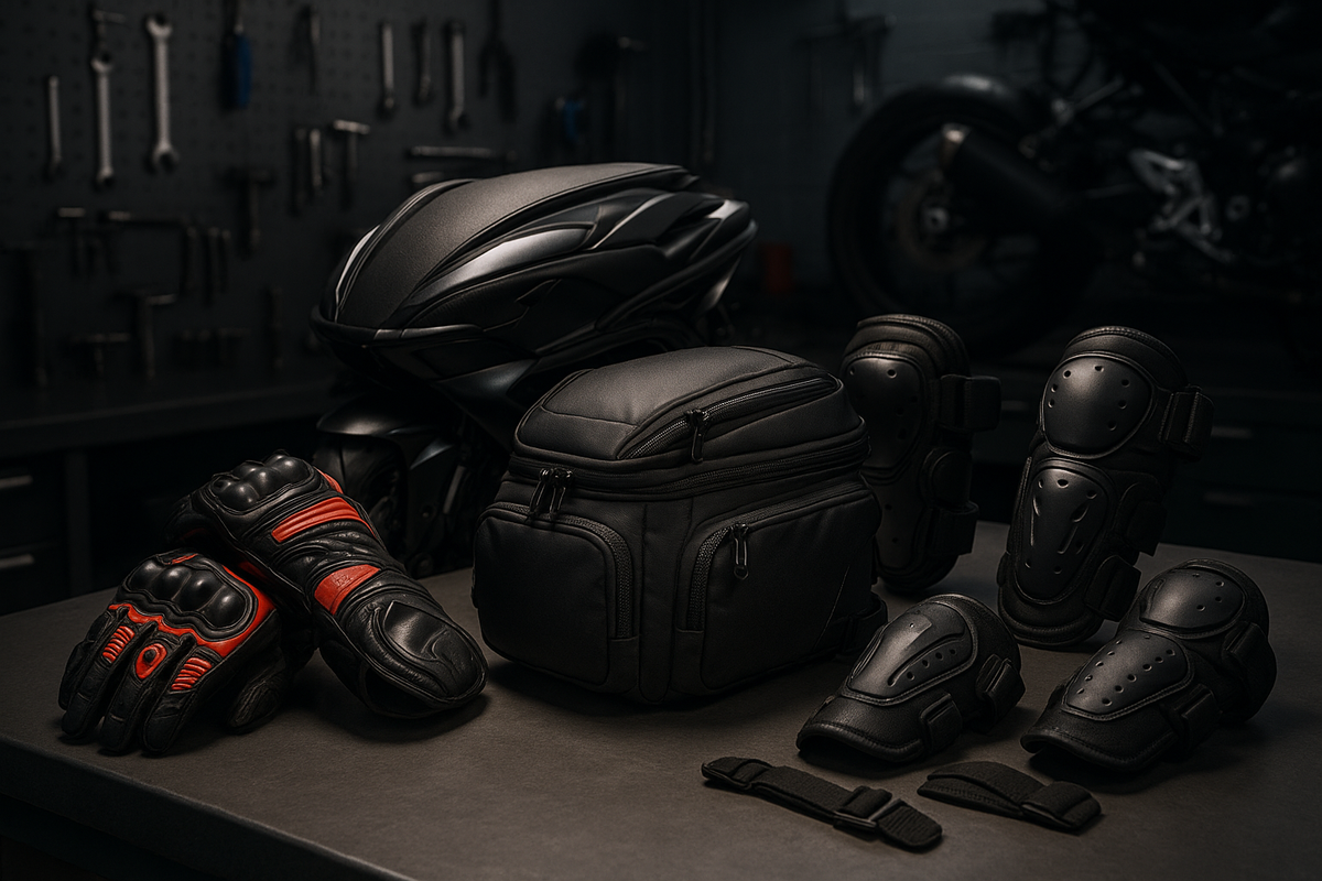 Motorcycle Gloves, Tank Bags & Performance: Rider Gear Essentials – GTR ...