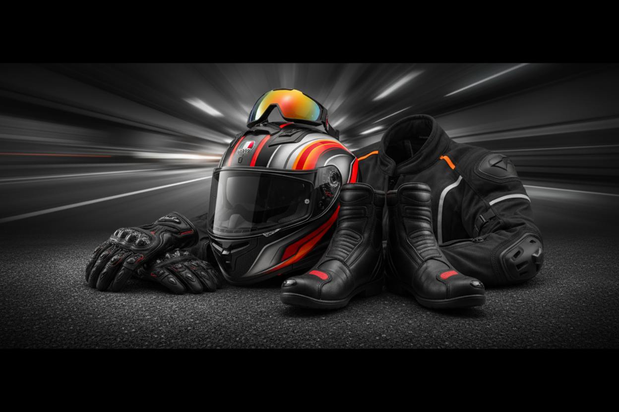 The Ultimate Bikers Checklist: Top 5 Must-Have Riding Accessories for Safety & Style