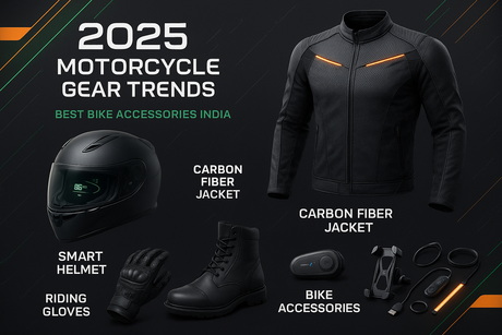 Trends in Motorcycle Gear for 2025 | Best Bike Accessories India