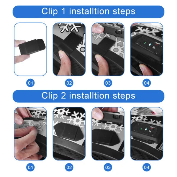 EJEAS V6 Pro Helmet Intercom Communication System