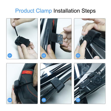 EJEAS K1 PRO+ (2-IN-1 Motorcycle Mesh Intercom Headset & Helmet Recorder)