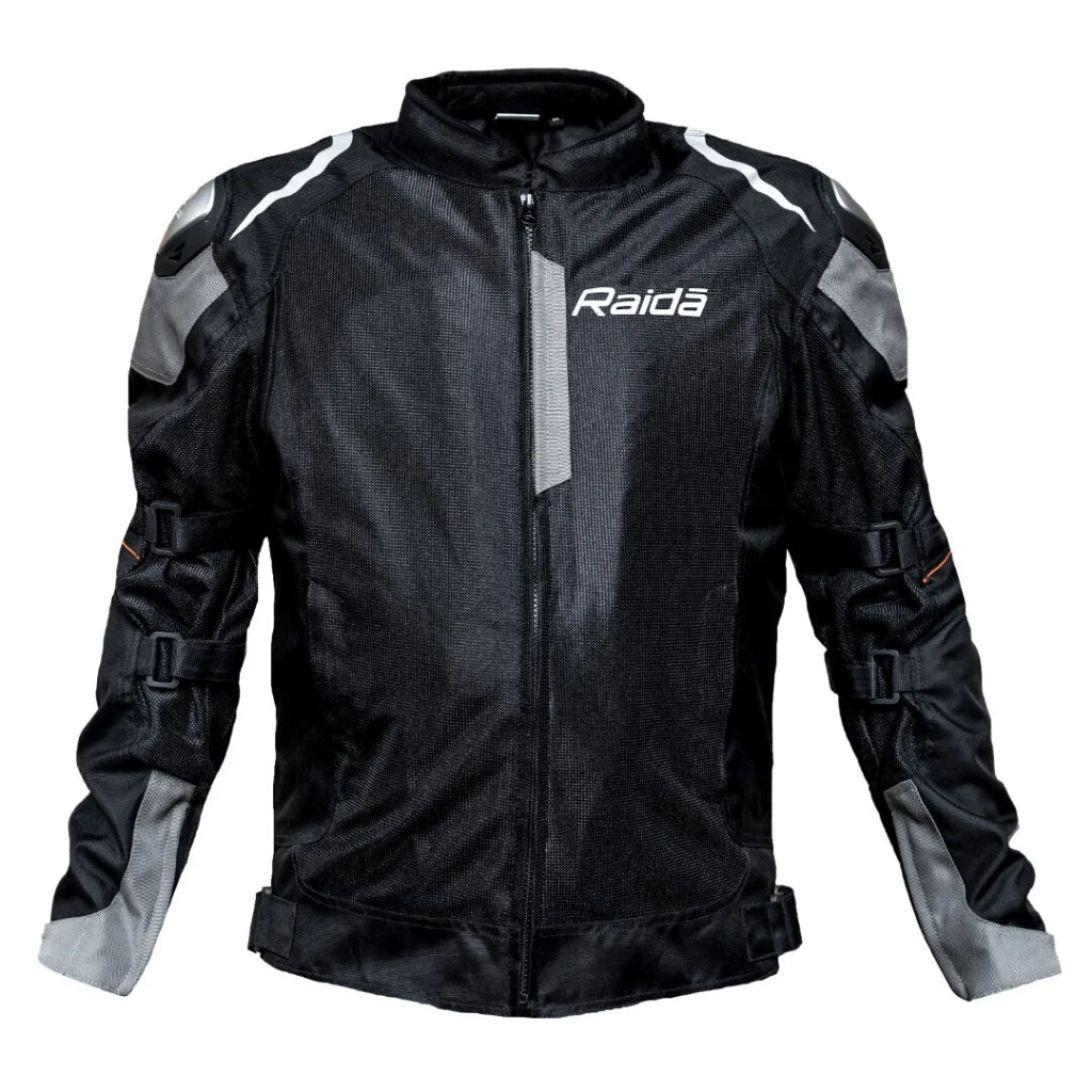 Raida Kavac Motorcycle Jacket  GreyBlack