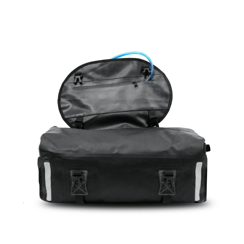 Raida DryPorter Waterproof Tail Bag | Black AND HI-VIZ