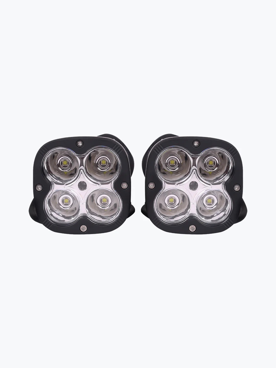 HJG 4 LED Cap Pair Fog Light Dimmerstat Premium