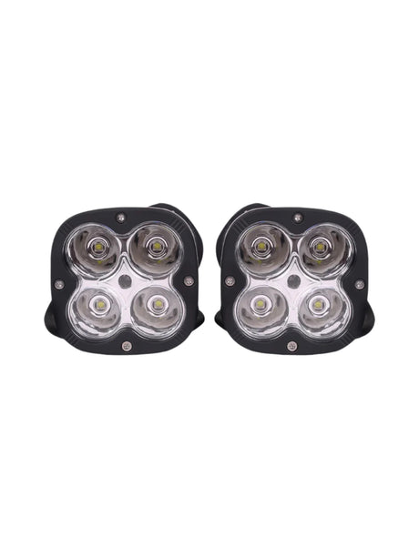 HJG 4 LED Cap Pair Fog Light Dimmerstat Premium