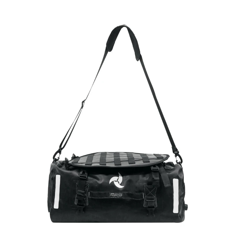 Raida DryPorter Waterproof Tail Bag | Black AND HI-VIZ