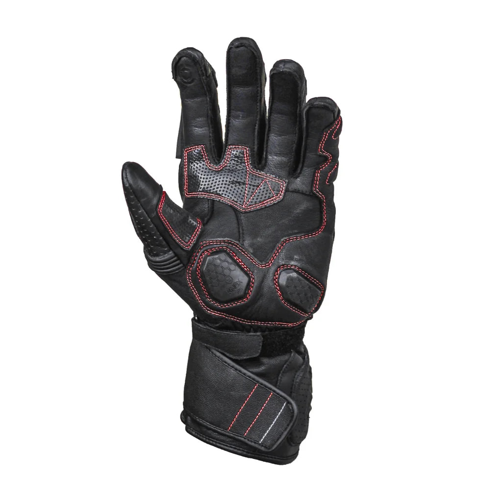 Raida AeroPrix Motorcycle Gloves  Red