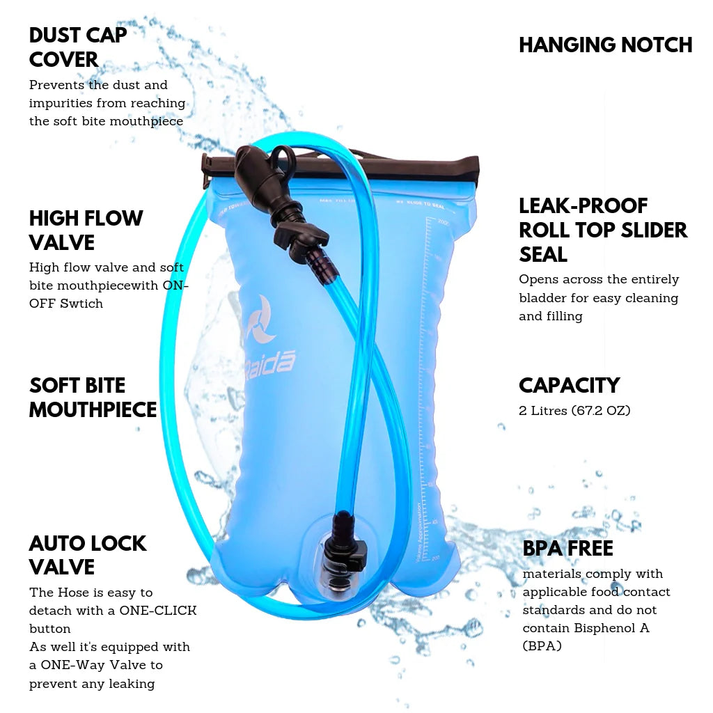 Raida Hydration Bladder – 2L