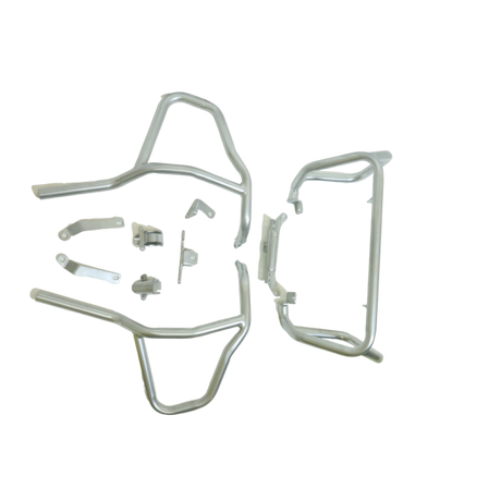 UPPER LOWER CRASH GUARD FOR BMW G 310 GS - SILVER