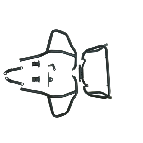 UPPER LOWER CRASH GUARD FOR BMW G 310 GS - BLACK