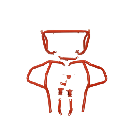 UPPER LOWER CRASH GUARD FOR BMW G 310 GS - RED