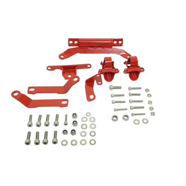 UPPER LOWER CRASH GUARD FOR BMW G 310 GS - RED