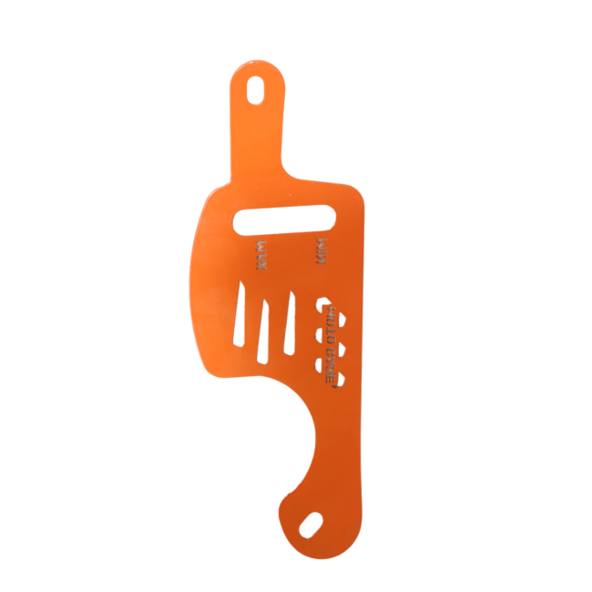 COOLANT OIL GUARD (ORANGE) FOR DUKE 390 GEN-3