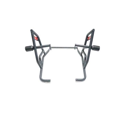 TYPE 2 - DUAL SLIDER CRASH GUARD WITH PLATE FOR Scram 440