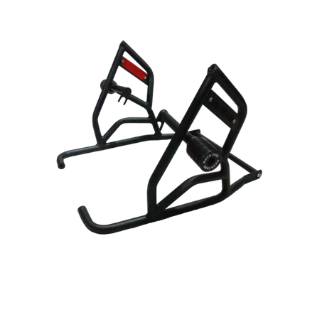 TYPE 2 - DUAL SLIDER CRASH GUARD WITH PLATE FOR Scram 440