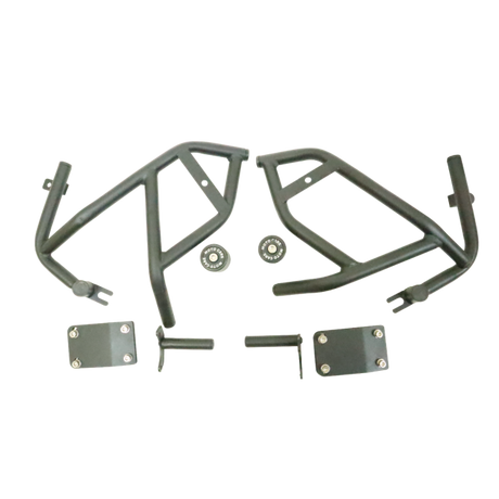 CRASH GUARD WITH DUAL SLIDERS FOR R15 V4