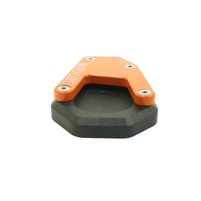 CNC SIDE STAND EXTENDER (ORANGE) FOR ADVENTURE