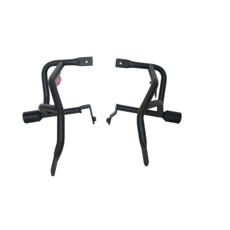 CRASH GAURD WITH DUAL SLIDERS AND NAME FOR XPULSE 200