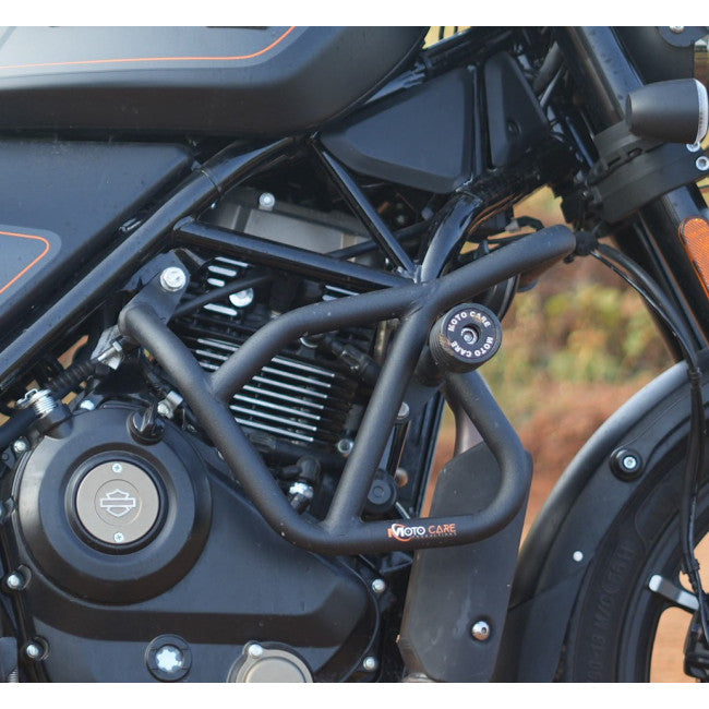 CRASH GUARD WITH DUAL SLIDERS FOR HARLEY DAVIDSON X440