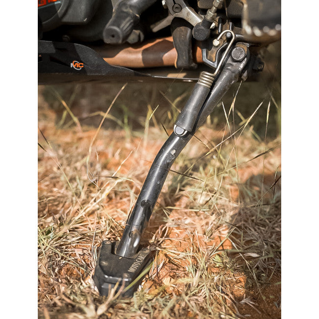 SIDE STAND EXTENDER (BLACK) FOR ADVENTURE