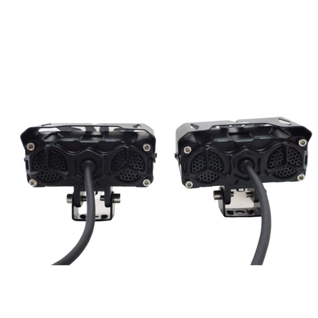 Motocare 3 LED Fog Lights