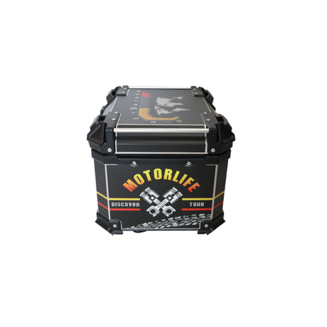 Aluminium Top Box [ MOTOR LIFE ]- 45 LITERS