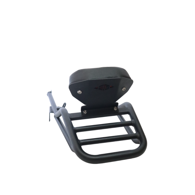 PIPE CARRIER WITH BACKREST FOR YEZDI ROADSTER