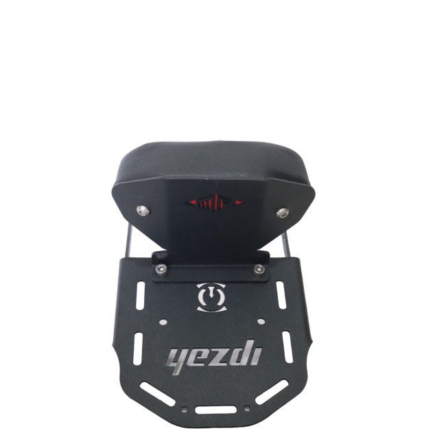 CNC CARRIER PLATE AND BACKREST FOR YEZDI SCRAMBLER