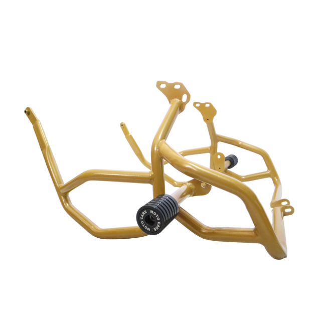 CRASH GUARD WITH DUAL SLIDERS (GOLD) FOR HIMALAYAN 450