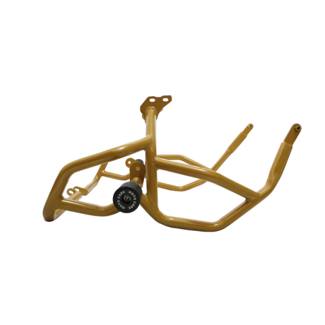 CRASH GUARD WITH DUAL SLIDERS (GOLD) FOR HIMALAYAN 450