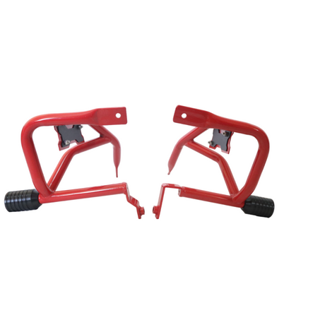 CRASH GAURD WITH DUAL SLIDERS (RED) FOR XPULSE 200