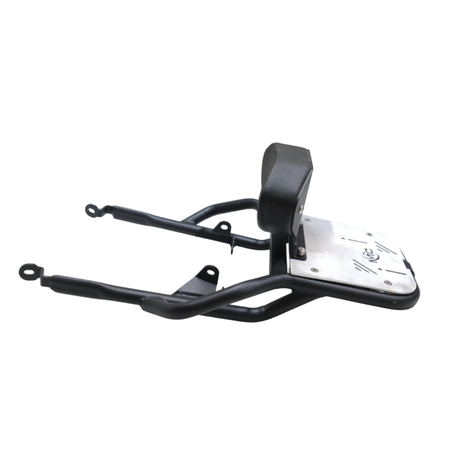 Pipe Carrier with Aluminium Plate and backrest for Honda CB350