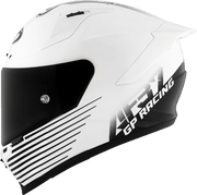 KYT Striker AF37 Livery White Black