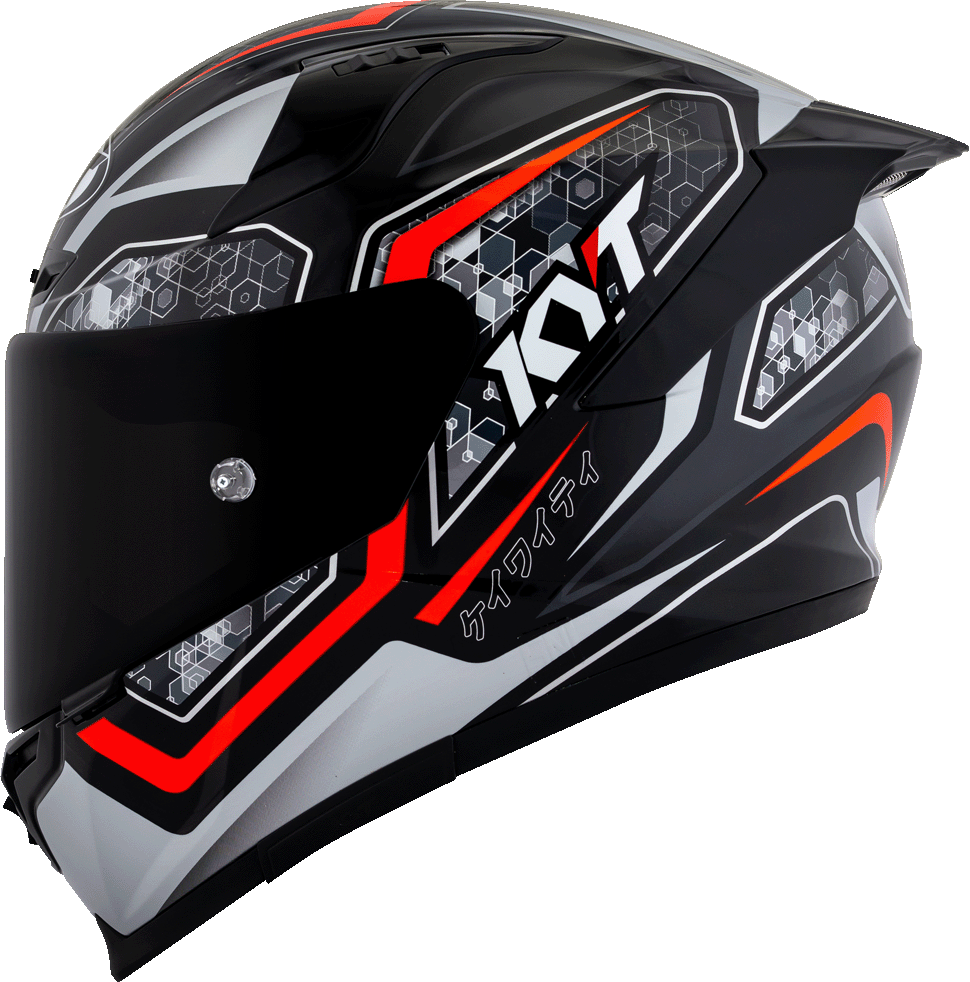 KYT Striker #01 Black Red