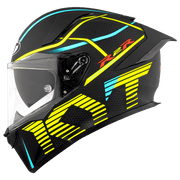 KYT R2R PRO CONCEPT MATT BLACK YELLOW