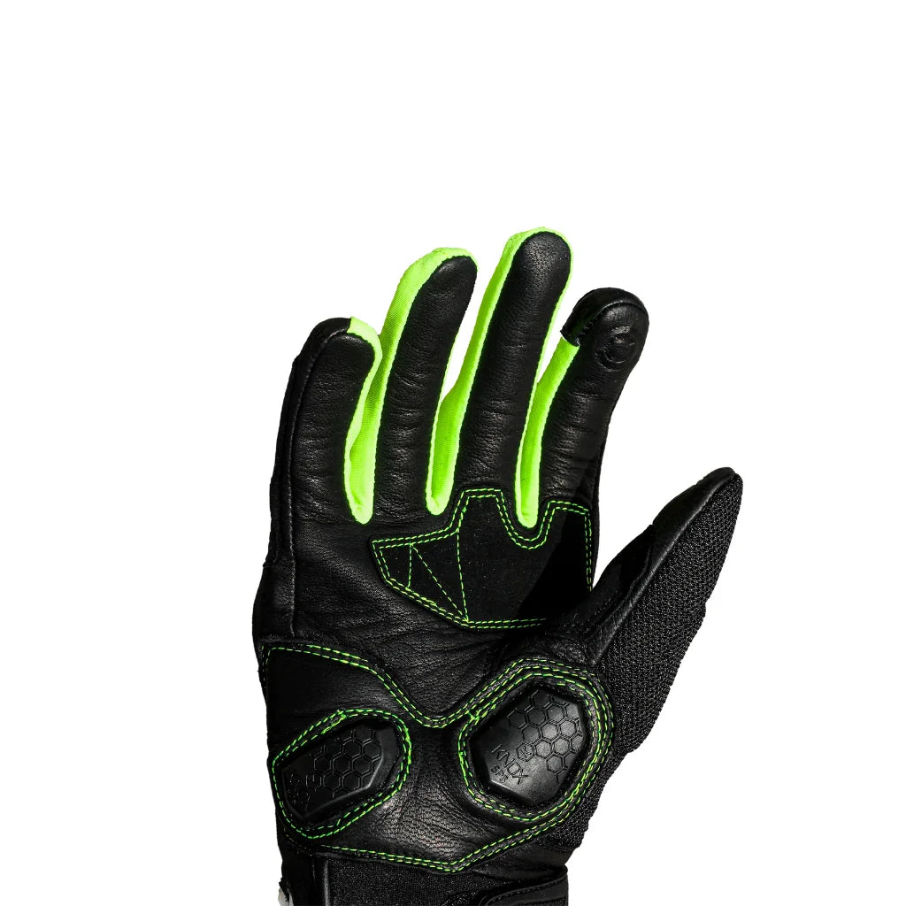 Raida AirWave Motorcycle Gloves  Hi-Viz