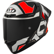 KYT TT-REVO - ELECTRON MATT GREY RED
