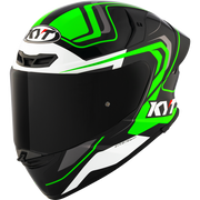 KYT TT-REVO OVERTECH BLACK GREEN