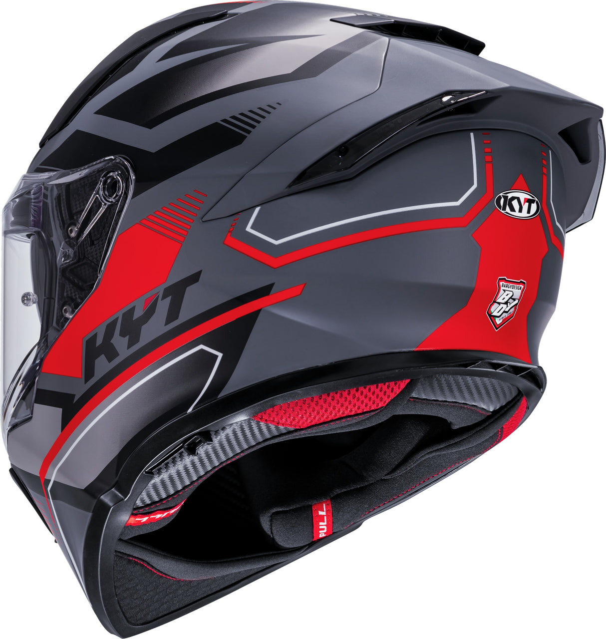 KYT R2R PRO PARSEC MATT GRL GREY RED