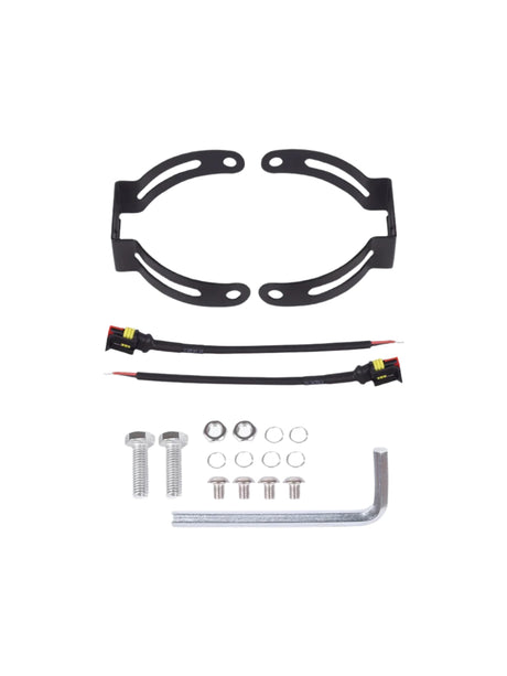 HJG 7 LED Round Fog Light Premium