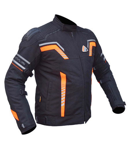 BISON AVATAR V.2 – BLACK HI-VIZ ORANGE JACKET