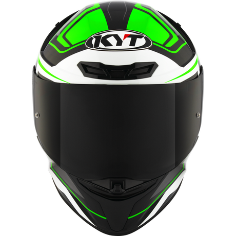 KYT TT-REVO OVERTECH BLACK GREEN