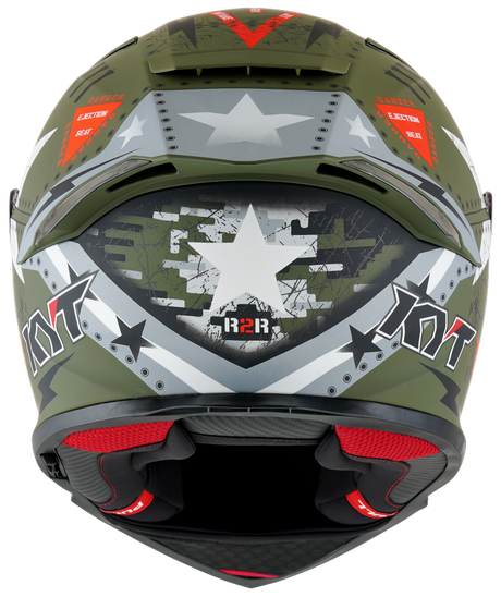 KYT R2R PRO ASSAULT MATT GREEN ARMY