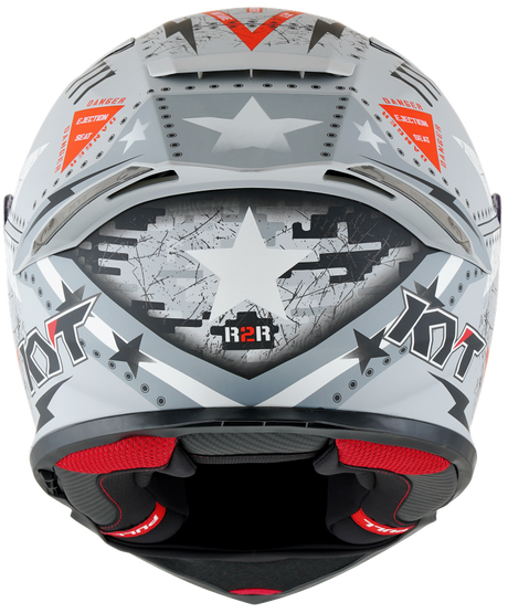 KYT R2R PRO ASSAULT MATT GREY