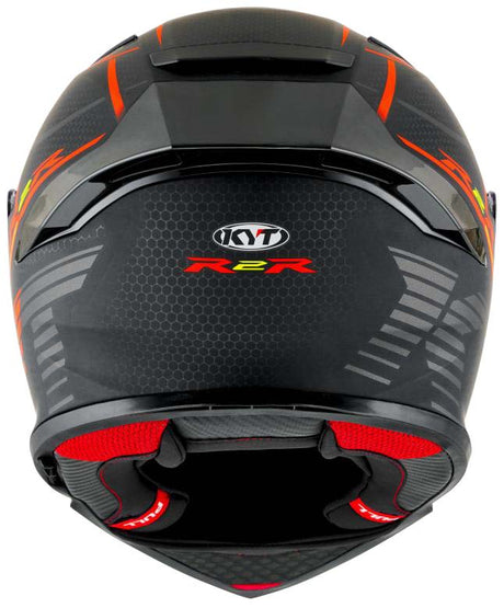 KYT R2R PRO CONCEPT MATT BLACK RED
