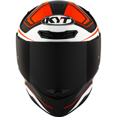 KYT TT-REVO OVERTECH BLACK ORANGE