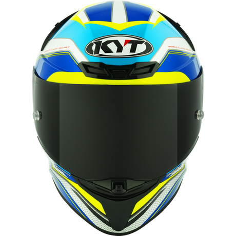 KYT TT-REVO GRAND PRIX WHITELIGHT BLUE
