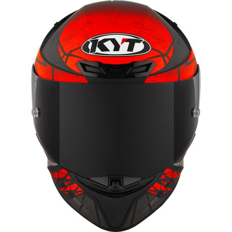 KYT TT-REVO COMBUSTION MATT RED