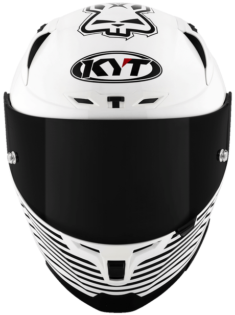 KYT Striker AF37 Livery White Black